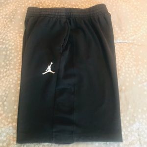 Jordan white logo basketball shorts Mens XXL